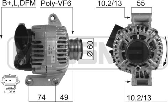 ERA 210415 - Генератор avtokuzovplus.com.ua