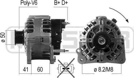 ERA 210488 - Генератор avtokuzovplus.com.ua