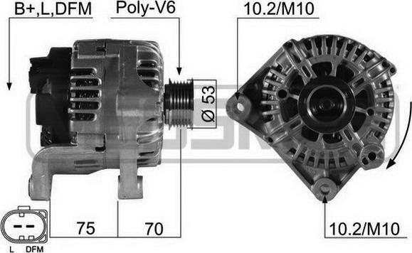 ERA 210506 - Генератор autocars.com.ua