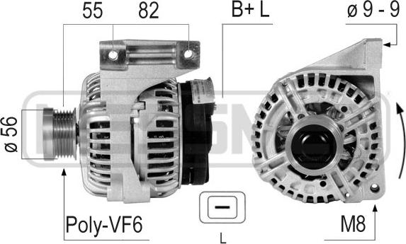 ERA 210528A - Генератор autocars.com.ua