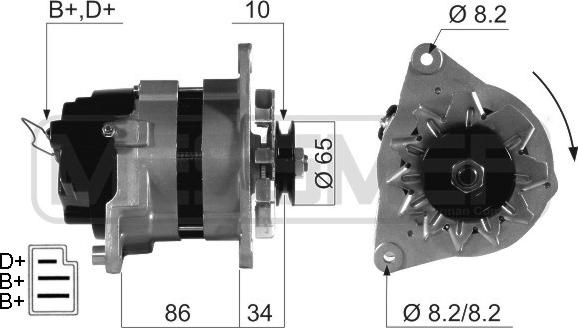 ERA 210588A - Генератор avtokuzovplus.com.ua