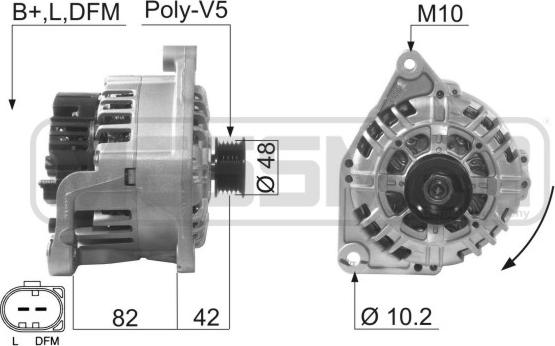 ERA 210600 - Генератор avtokuzovplus.com.ua