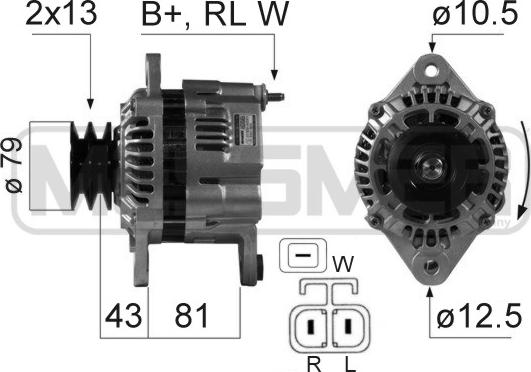 ERA 210610 - Генератор autocars.com.ua