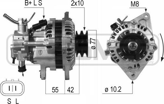 ERA 210644 - Генератор autocars.com.ua