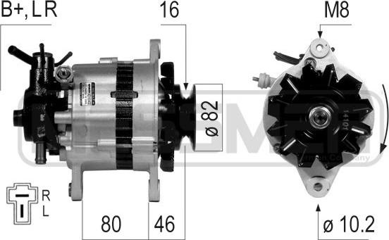 ERA 210654 - Генератор avtokuzovplus.com.ua