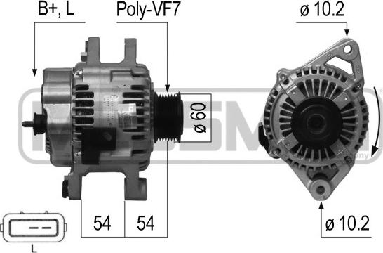 ERA 210678 - Генератор avtokuzovplus.com.ua