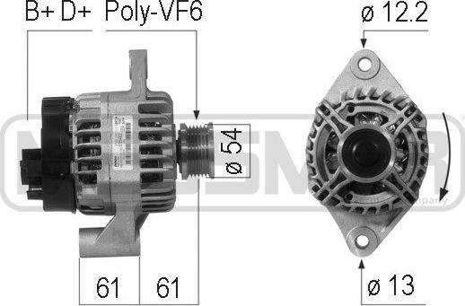 ERA 210720A - Генератор avtokuzovplus.com.ua