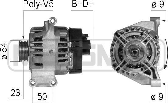 ERA 210744A - Генератор autocars.com.ua