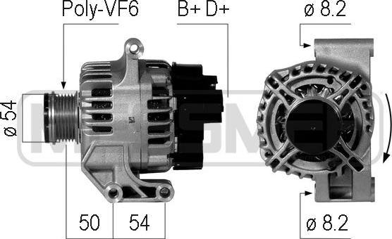 ERA 210750 - Генератор avtokuzovplus.com.ua