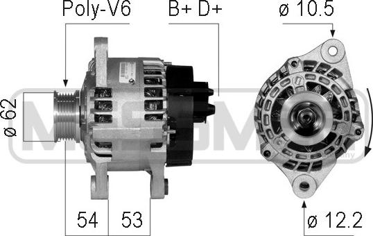 ERA 210759 - Генератор avtokuzovplus.com.ua