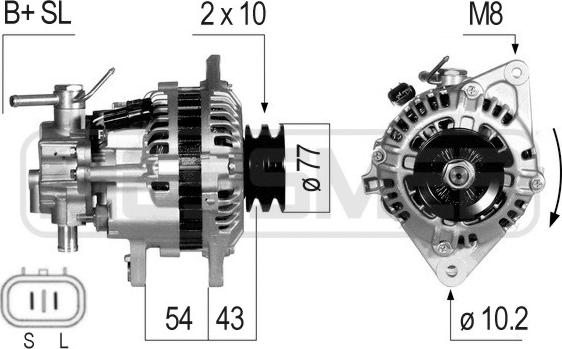 ERA 210806 - Генератор autocars.com.ua