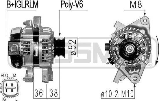 ERA 210840 - Генератор autodnr.net