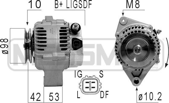 ERA 210846 - Генератор avtokuzovplus.com.ua