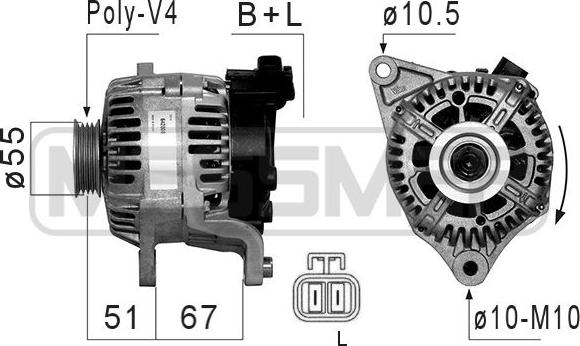 ERA 210857A - Генератор autocars.com.ua