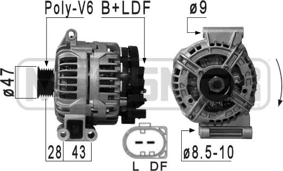 ERA 210887A - Генератор autocars.com.ua