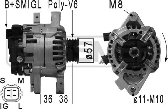 ERA 210889 - Генератор autodnr.net