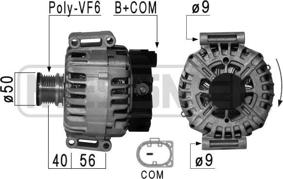 ERA 210900 - Генератор avtokuzovplus.com.ua