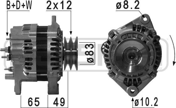 ERA 210904 - Генератор autocars.com.ua