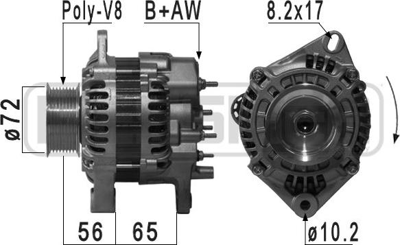 ERA 210905 - Генератор autocars.com.ua