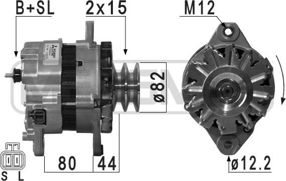 ERA 210908 - Генератор autocars.com.ua