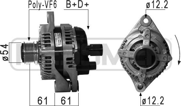 ERA 210935 - Генератор autocars.com.ua