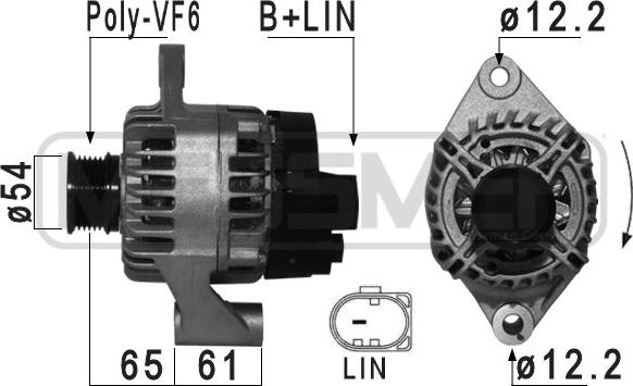 ERA 210936 - Генератор avtokuzovplus.com.ua