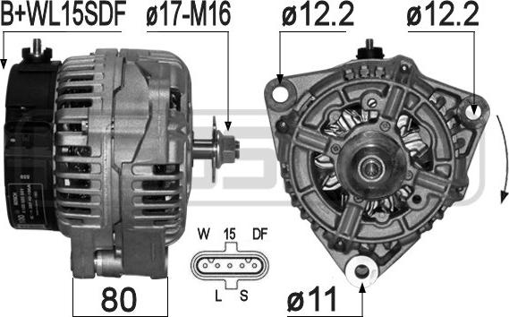 ERA 210982 - Генератор avtokuzovplus.com.ua