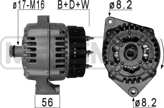 ERA 210984A - Генератор avtokuzovplus.com.ua