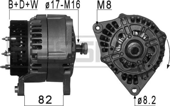 ERA 210988A - Генератор autocars.com.ua