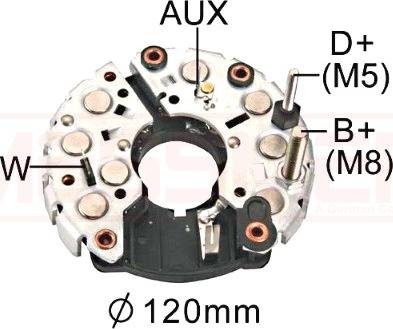 ERA 215340 - Випрямляч, генератор autocars.com.ua