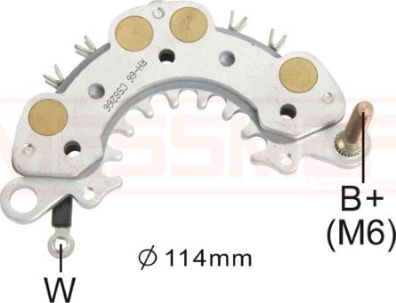 ERA 215470 - Випрямляч, генератор autocars.com.ua