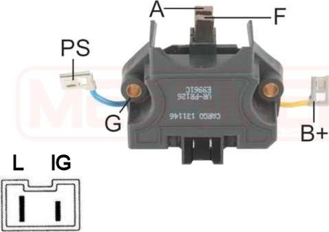 ERA 215735 - Регулятор напряжения, генератор avtokuzovplus.com.ua