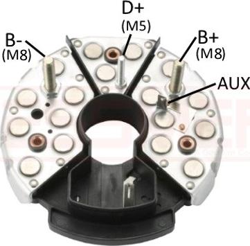 ERA 216021 - Випрямляч генератора autocars.com.ua