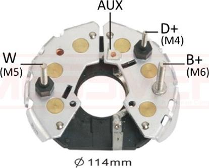 ERA 216052 - Выпрямитель, генератор avtokuzovplus.com.ua