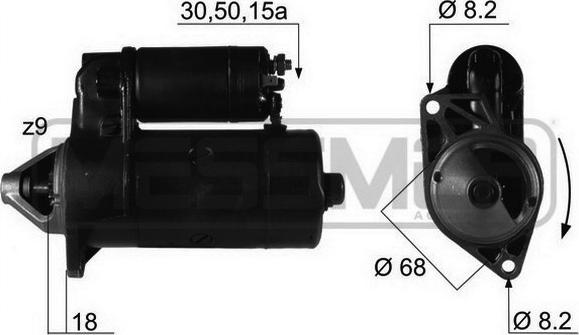 ERA 220042R - Стартер autocars.com.ua