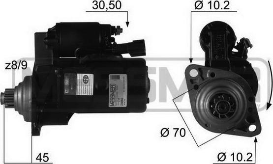 ERA 220066R - Стартер avtokuzovplus.com.ua