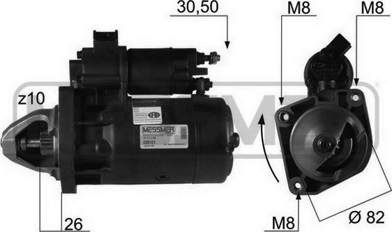 ERA 220121R - Стартер avtokuzovplus.com.ua