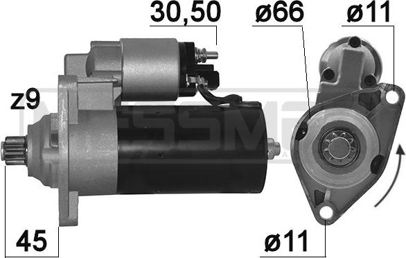 ERA 220130A - Стартер avtokuzovplus.com.ua