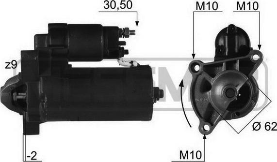 ERA 220140A - Стартер autodnr.net