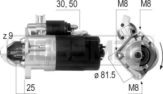 ERA 220145A - Стартер avtokuzovplus.com.ua