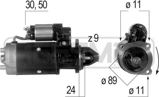 ERA 220307R - Стартер avtokuzovplus.com.ua