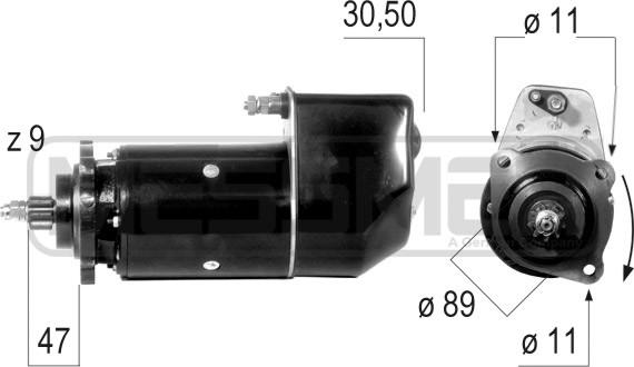 ERA 220312 - Стартер autocars.com.ua