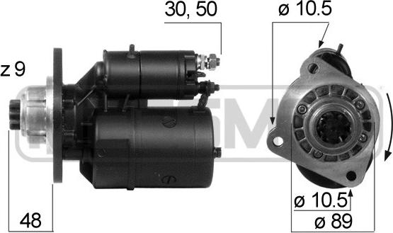 ERA 220345R - Стартер autocars.com.ua