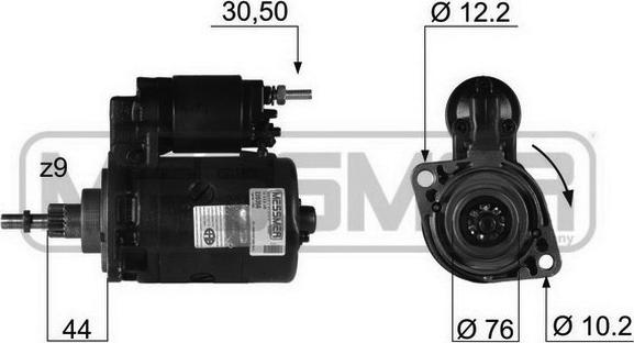 ERA 220356R - Стартер avtokuzovplus.com.ua