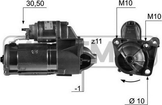 ERA 220452 - Стартер autodnr.net