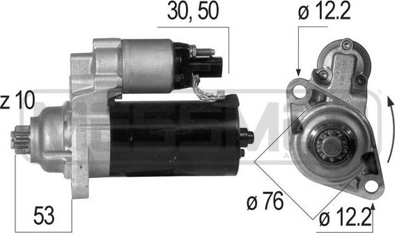 ERA 220548 - Стартер autocars.com.ua