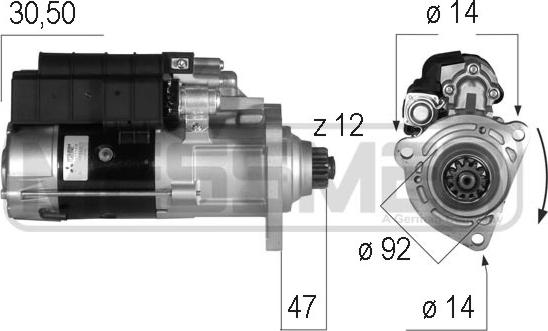 ERA 220572 - Стартер autodnr.net