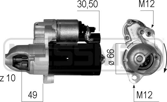 ERA 220605 - Стартер autodnr.net