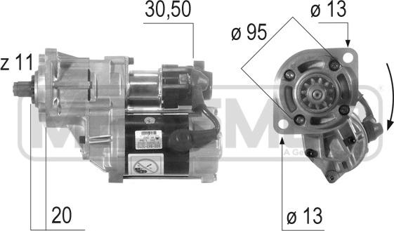 ERA 220630 - Стартер autodnr.net