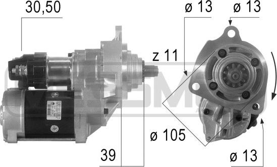 ERA 220633 - Стартер autodnr.net